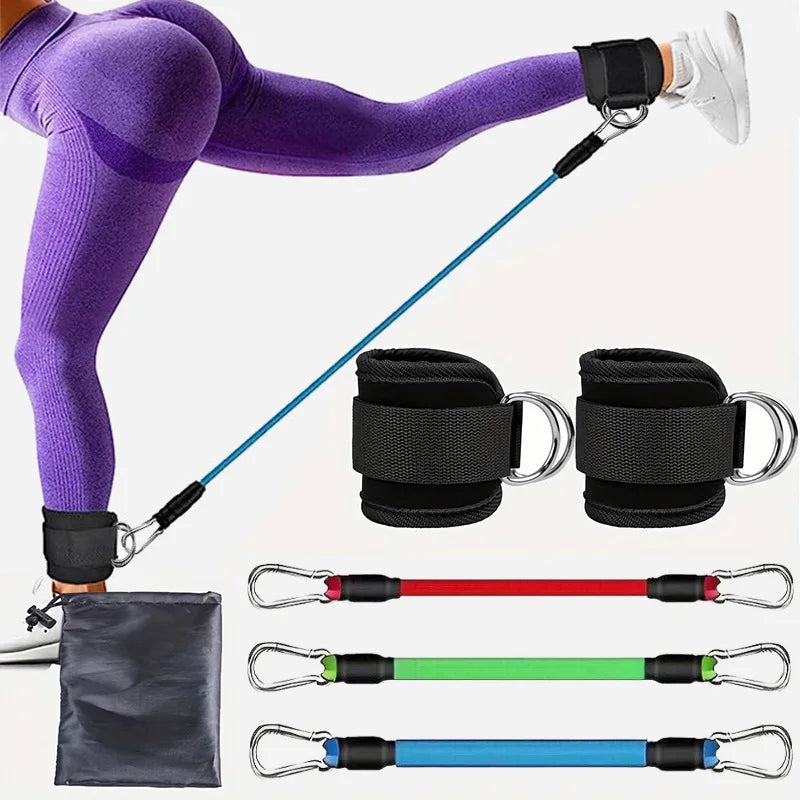 Bandas Elásticas Premium — Set Glúteos y Piernas