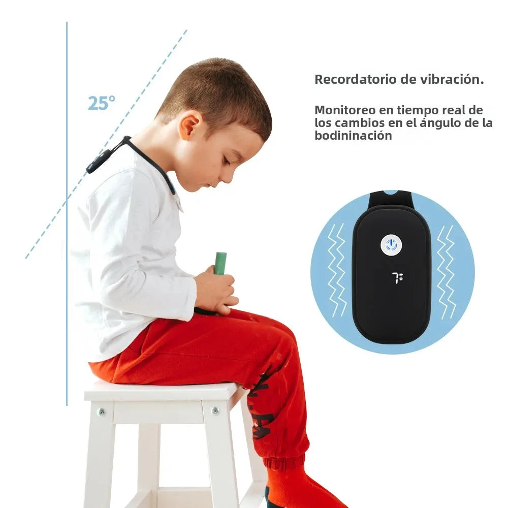 Corrector de Postura Inteligente — Sensor Vibratorio Recargable