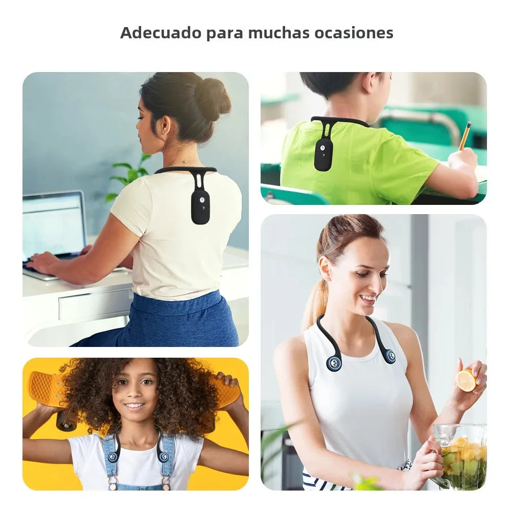 Corrector de Postura Inteligente — Sensor Vibratorio Recargable