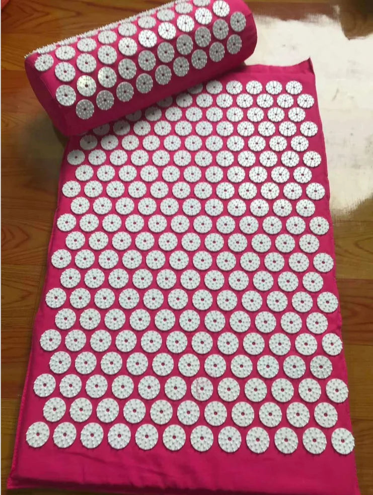 Esterilla de Acupresión — Set con Cojín y Bolsa