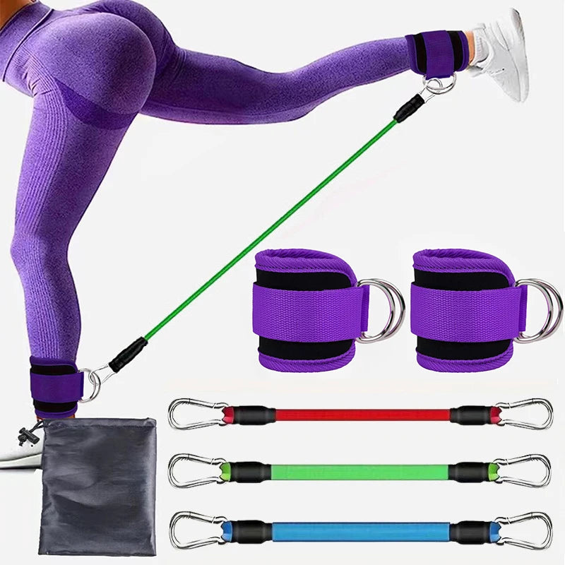 Bandas Elásticas Premium — Set Glúteos y Piernas