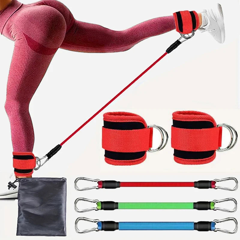 Bandas Elásticas Premium — Set Glúteos y Piernas